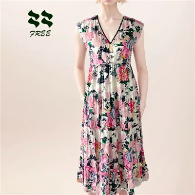 Pakaian Bunga Kasual